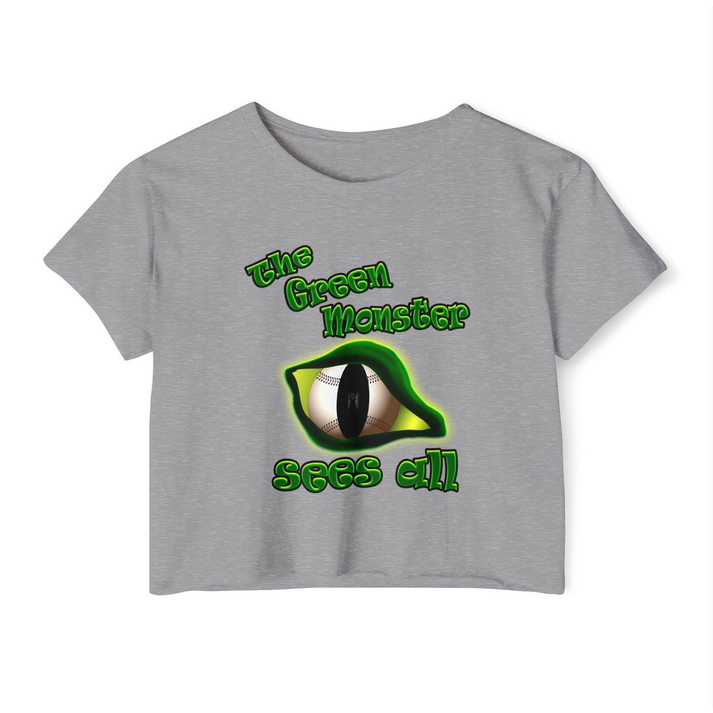 green monster - Women's Festival Crop Top
