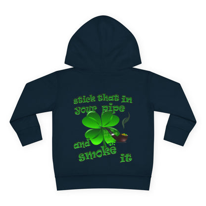 celtics logo - Toddler Pullover Fleece Hoodie