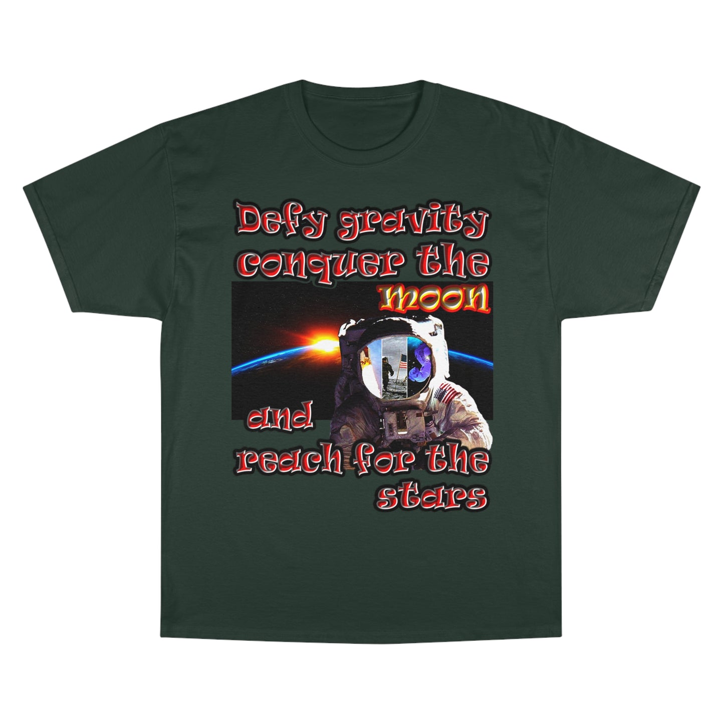 defy conquer reach - Champion T-Shirt