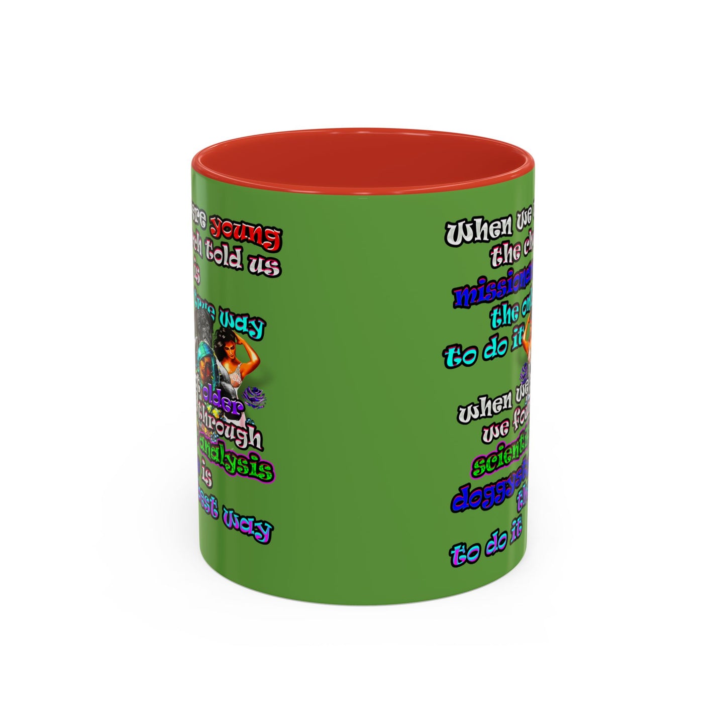 doggystyle - Accent Mug (green)