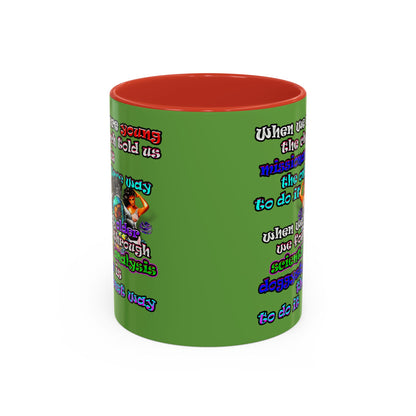 doggystyle - Accent Mug (green)
