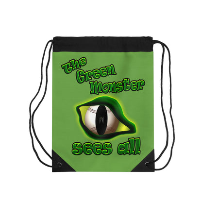 green monster - Drawstring Bag (green)