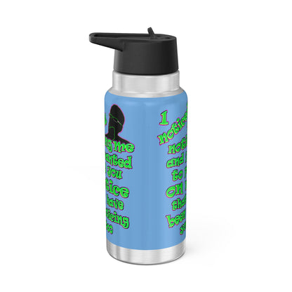noticed you noticing - Gator Tumbler, 32oz (light blue)