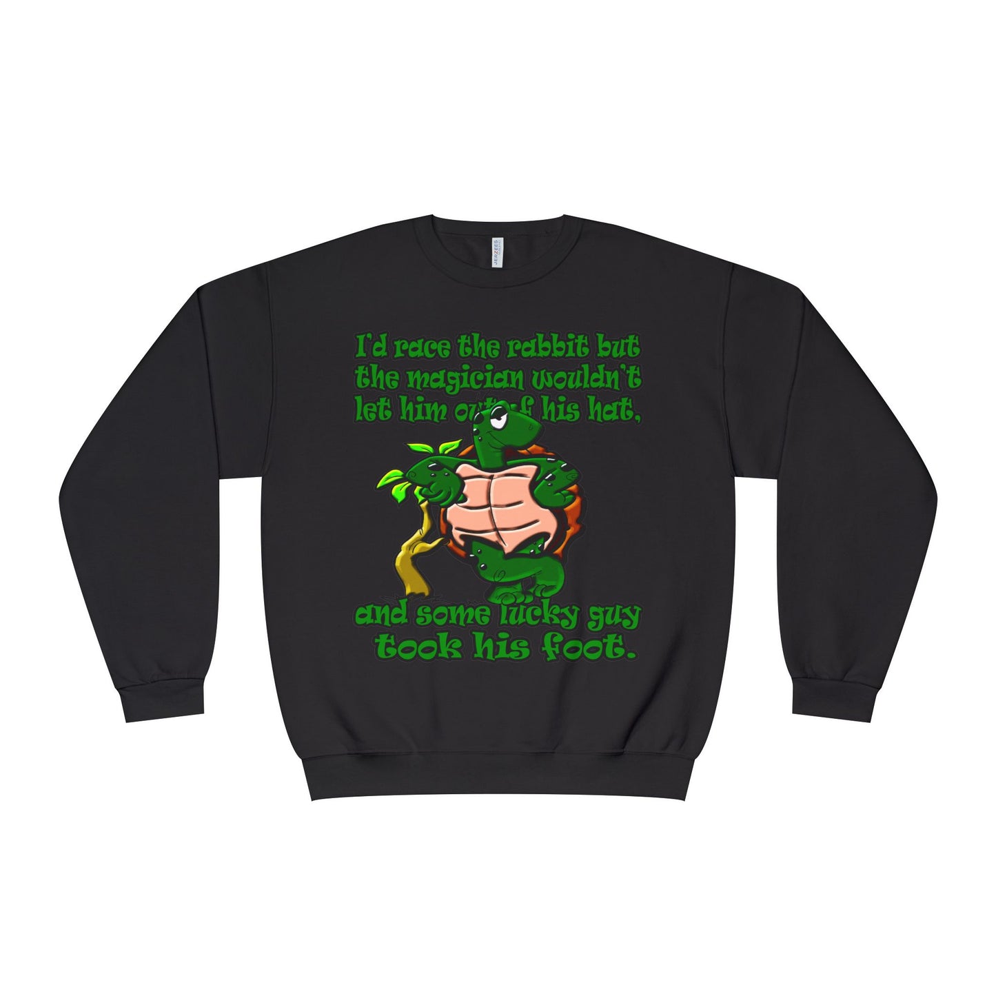 turtle race - Unisex NuBlend® Crewneck Sweatshirt