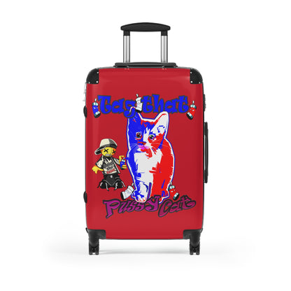 tag that - Suitcase (dark red)