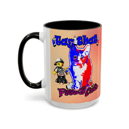 tag that - Accent Mug (yellow-orange wave)