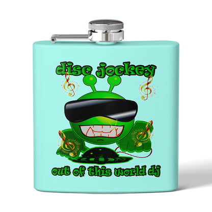 disc jockey - Stainless Steel Flask