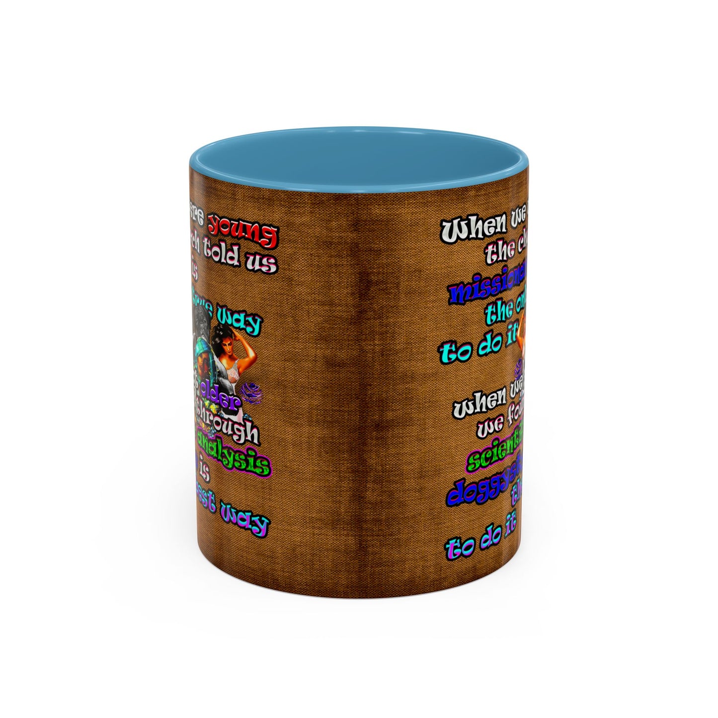 doggystyle - Accent Mug (brown papyrus)