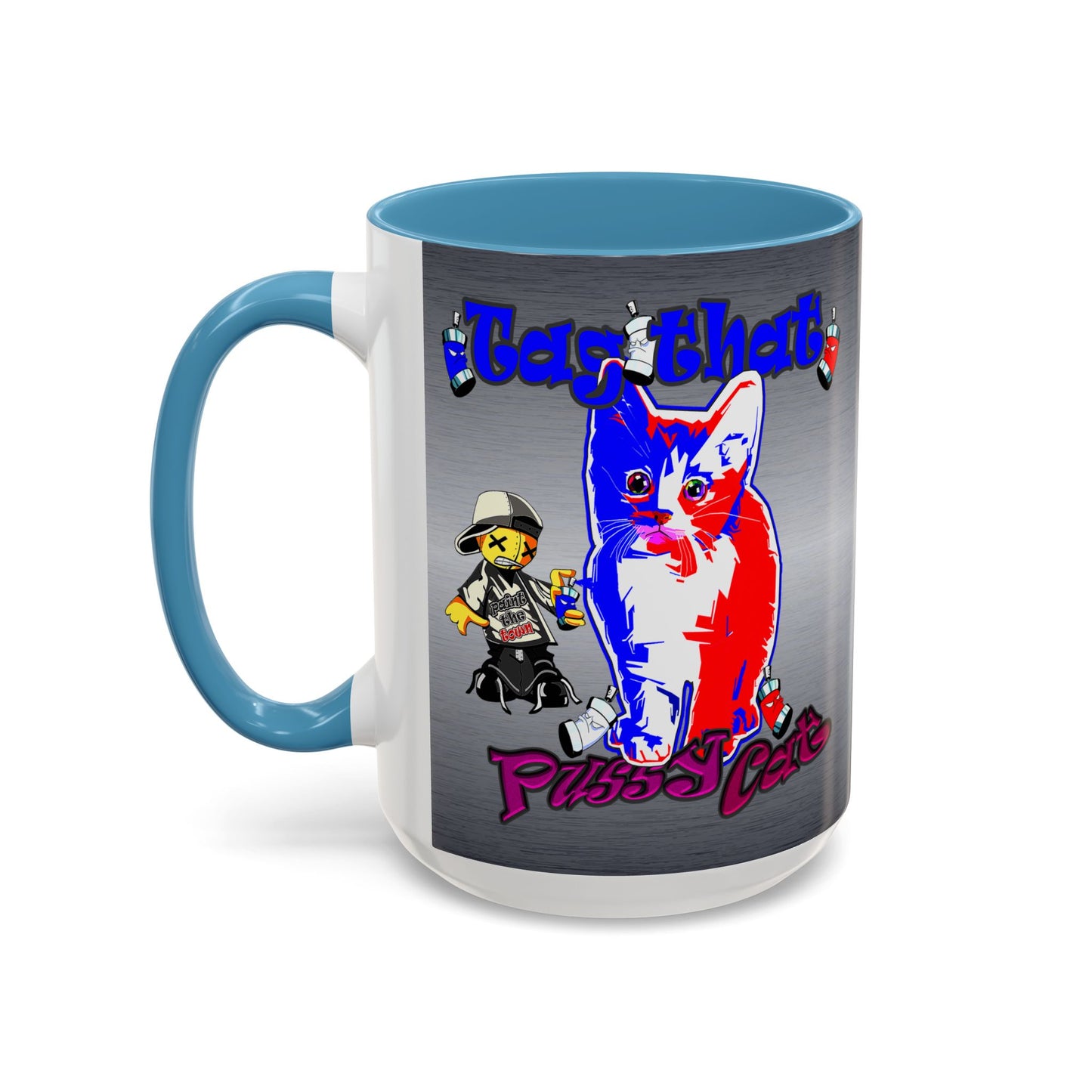 tag that - Accent Mug (brushed nickel)