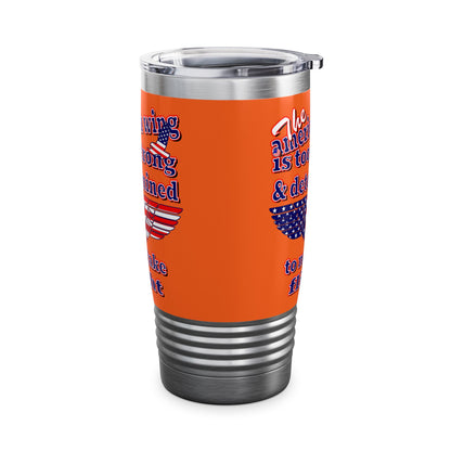 american wing - Ringneck Tumbler, 20oz (orange)
