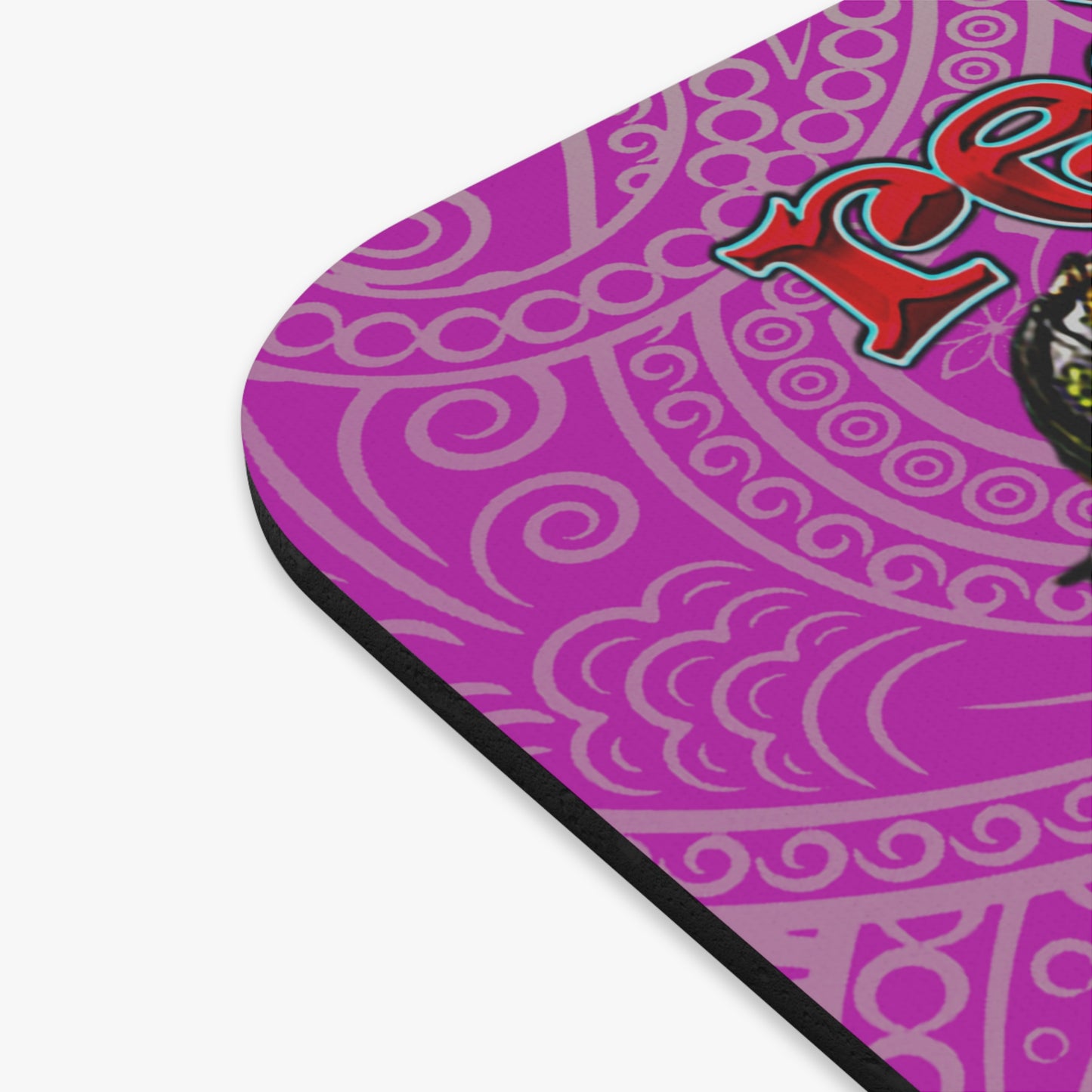rw&b lives matter - Mouse Pad (Rectangle) (pink swirl)