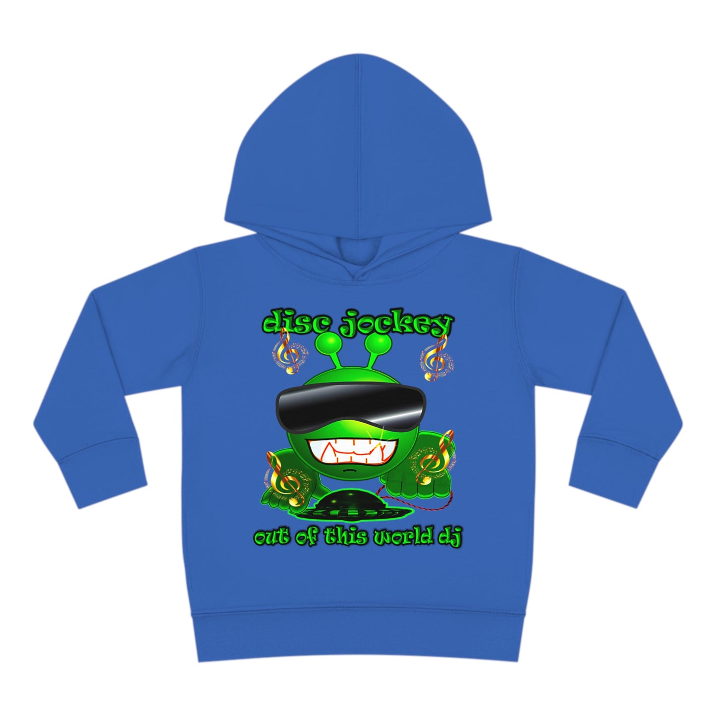 disc jockey - Toddler Pullover Fleece Hoodie
