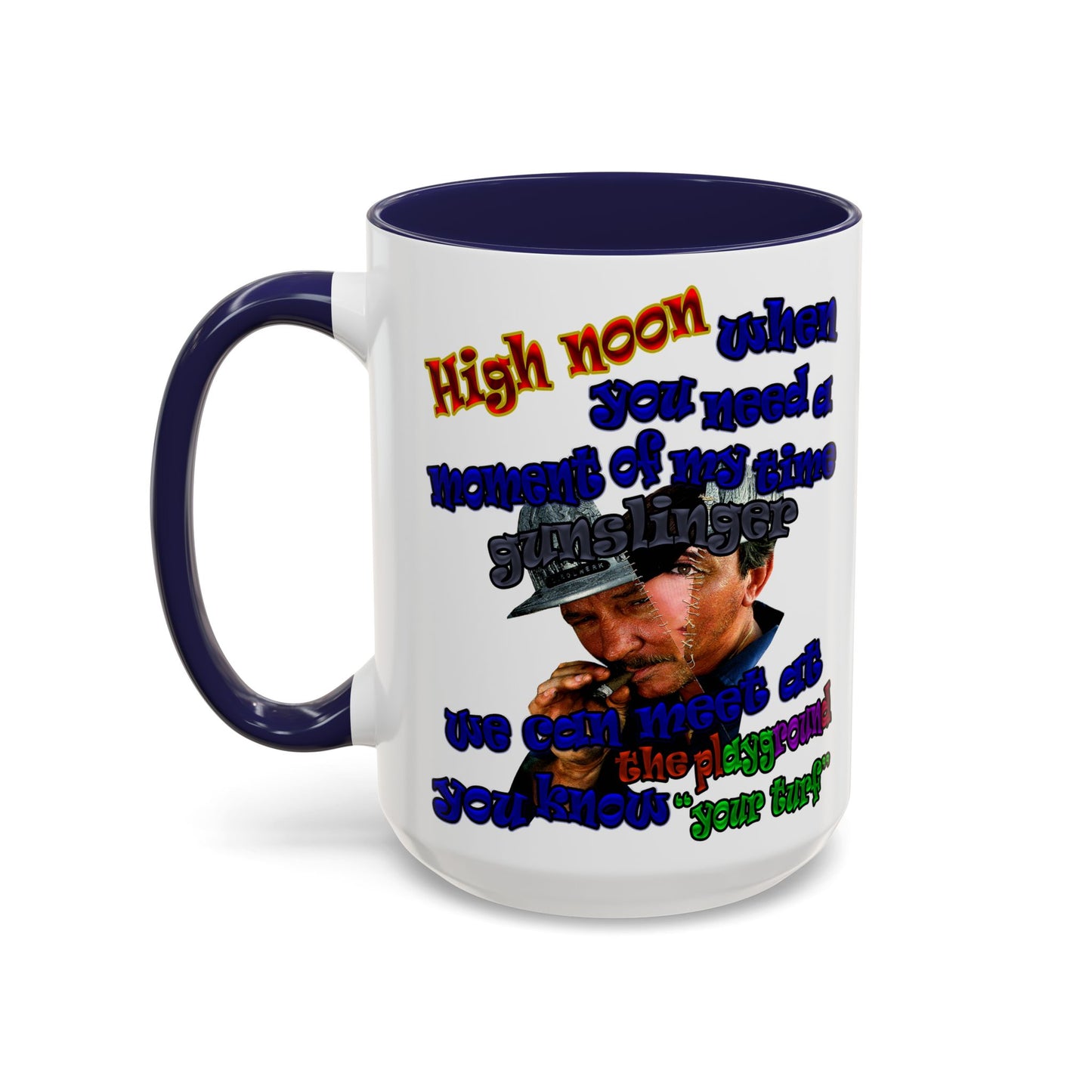 high noon - Accent Mug (white)