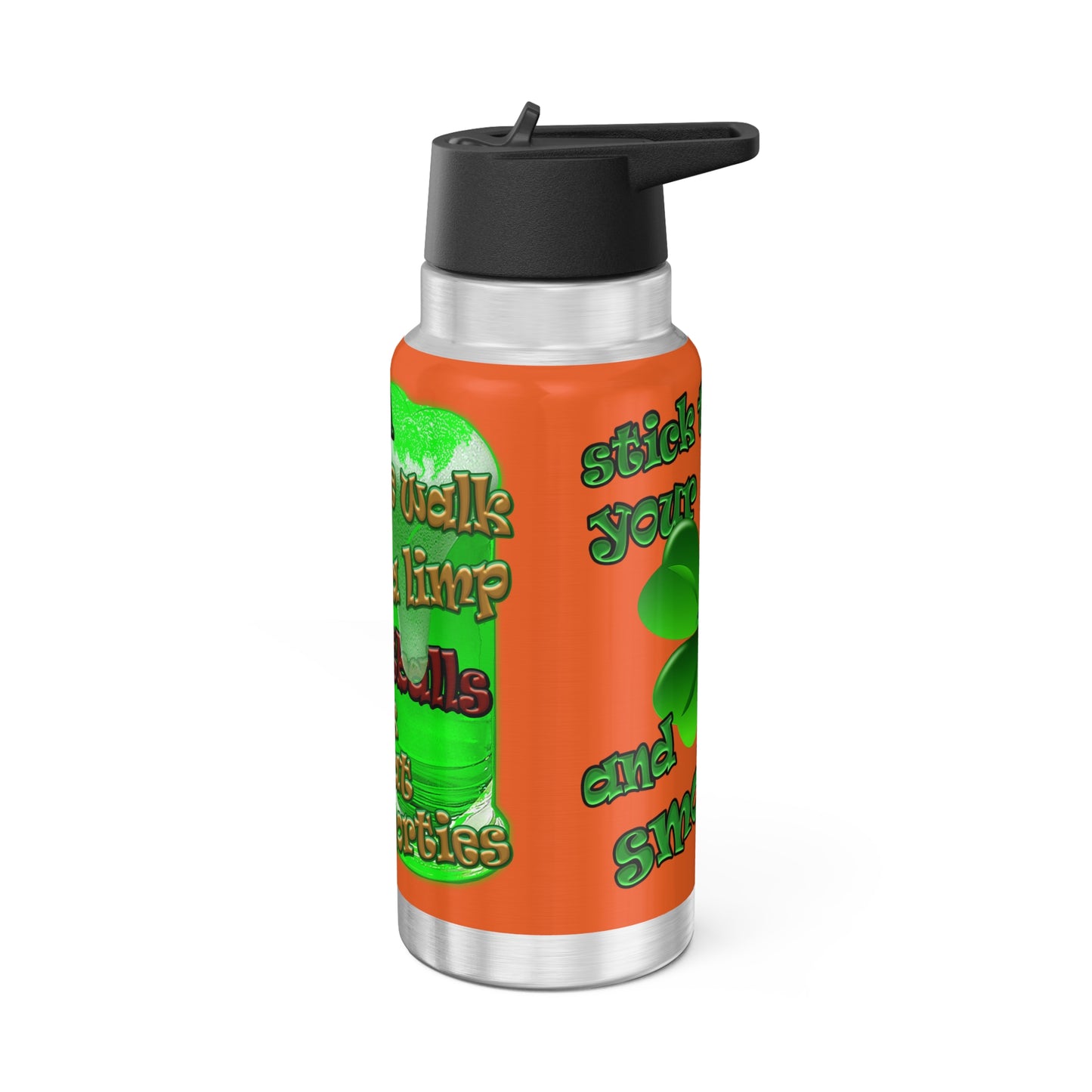 celtics logo - Gator Tumbler, 32oz (orange)