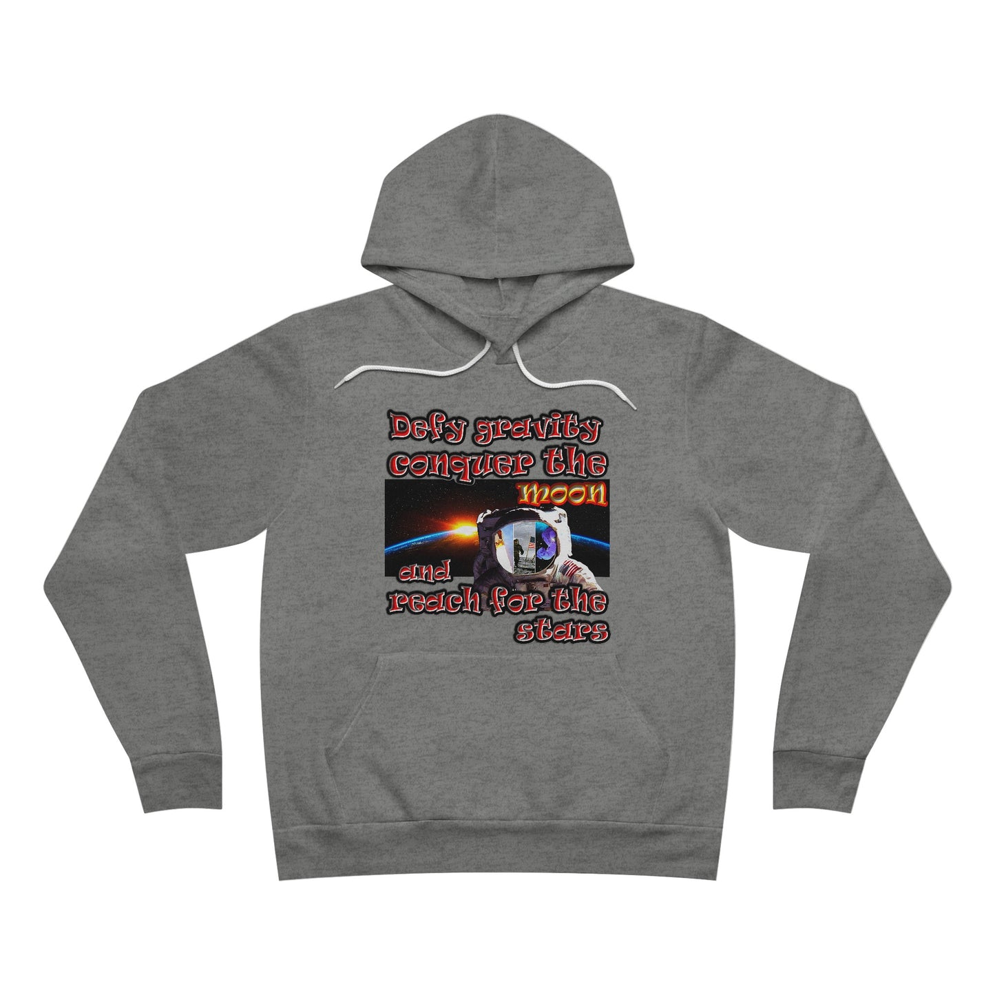defy conquer reach - Unisex Sponge Fleece Pullover Hoodie