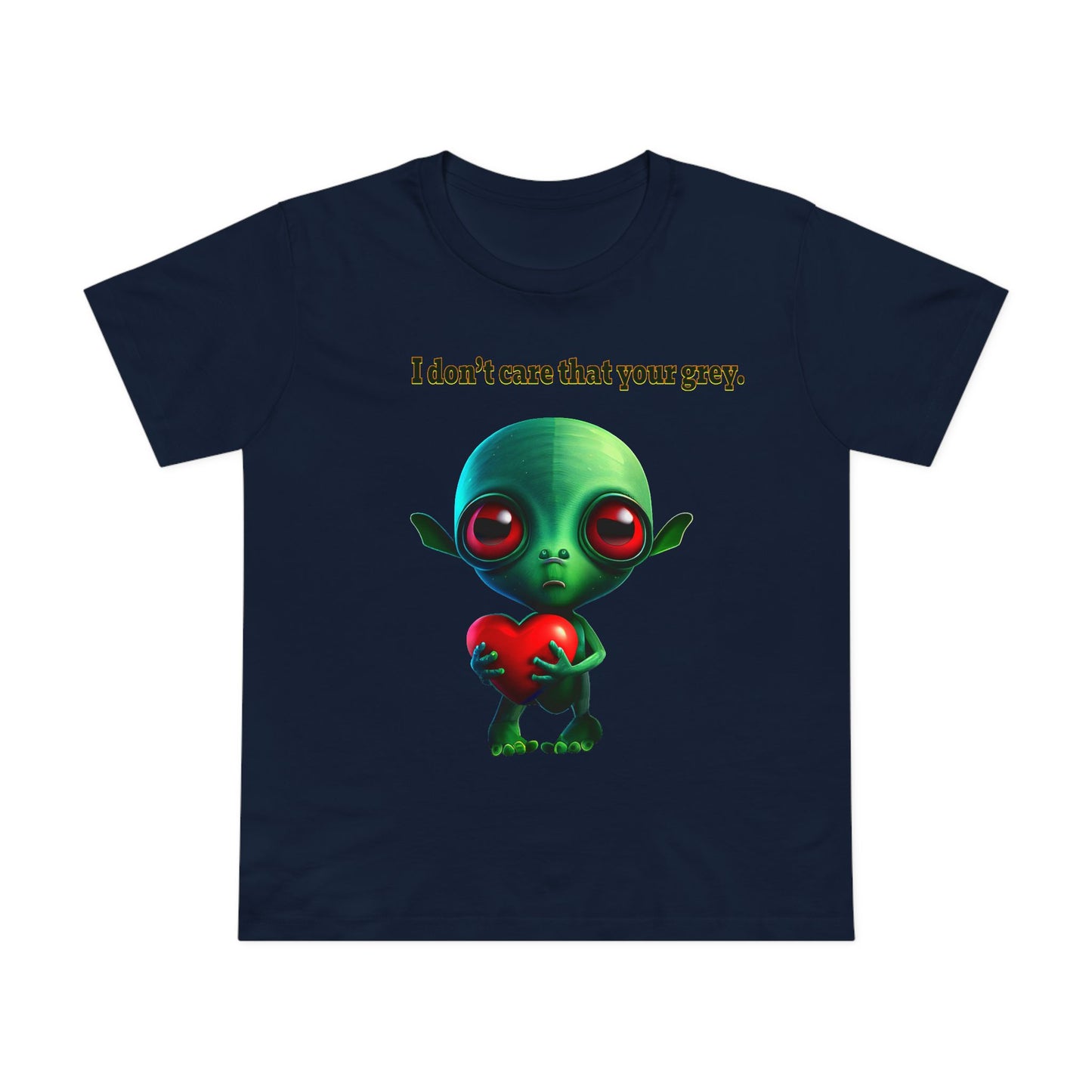 I don't care that your grey - Women’s Maple Tee