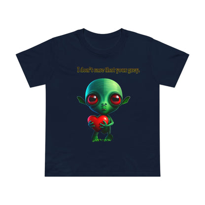 I don't care that your grey - Women’s Maple Tee