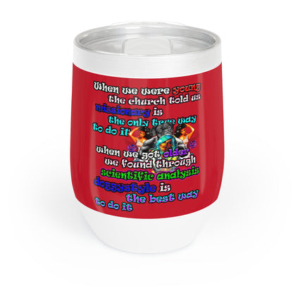 doggystyle - Chill Wine Tumbler (dark red)