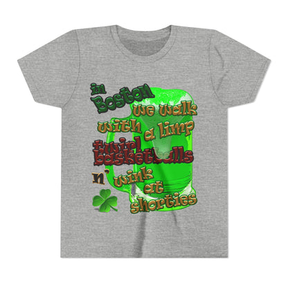 celtics logo - Youth Short Sleeve Tee