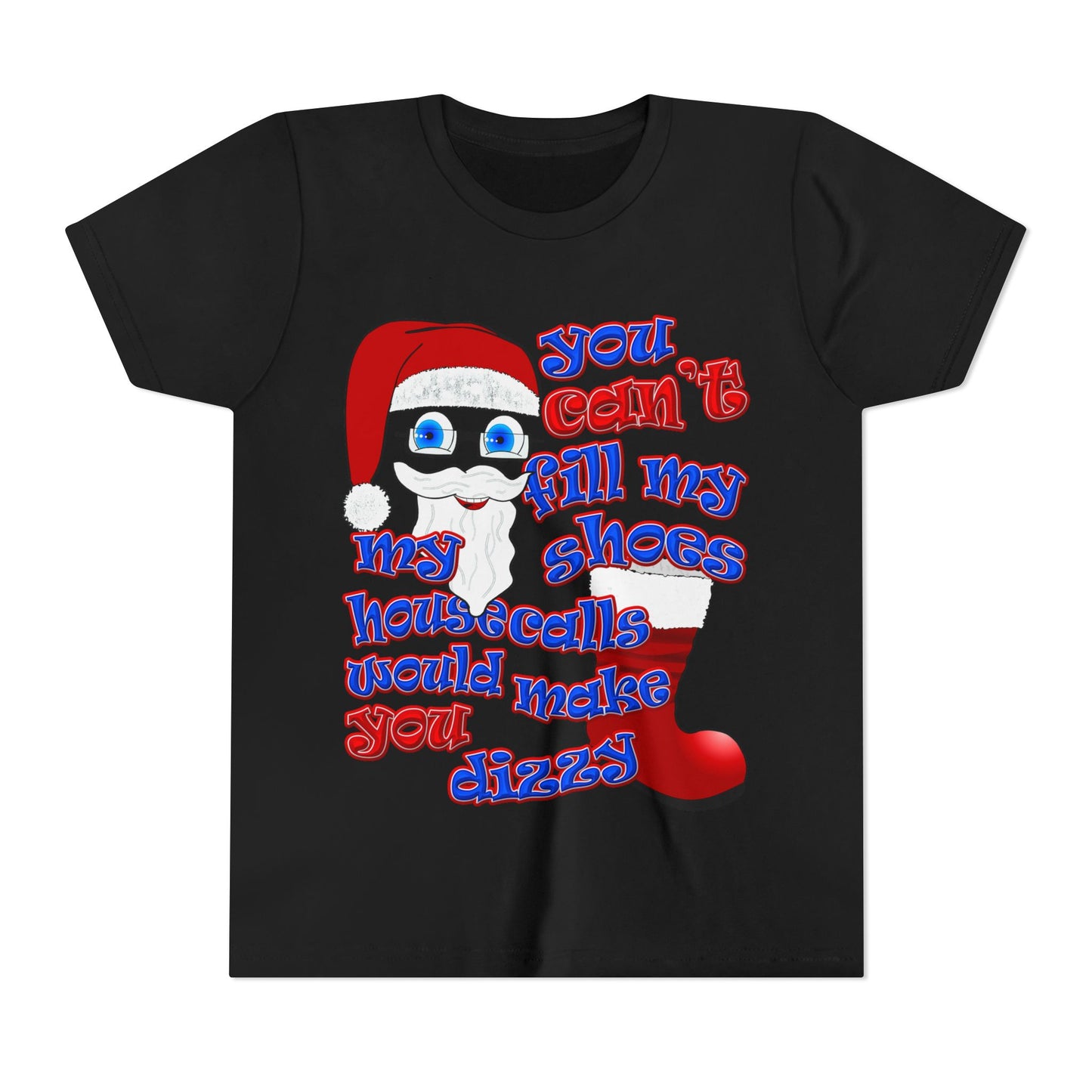 santa's shoes - Youth Short Sleeve Tee