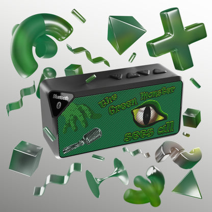 green monster - Jabba Bluetooth Speaker (dark green)
