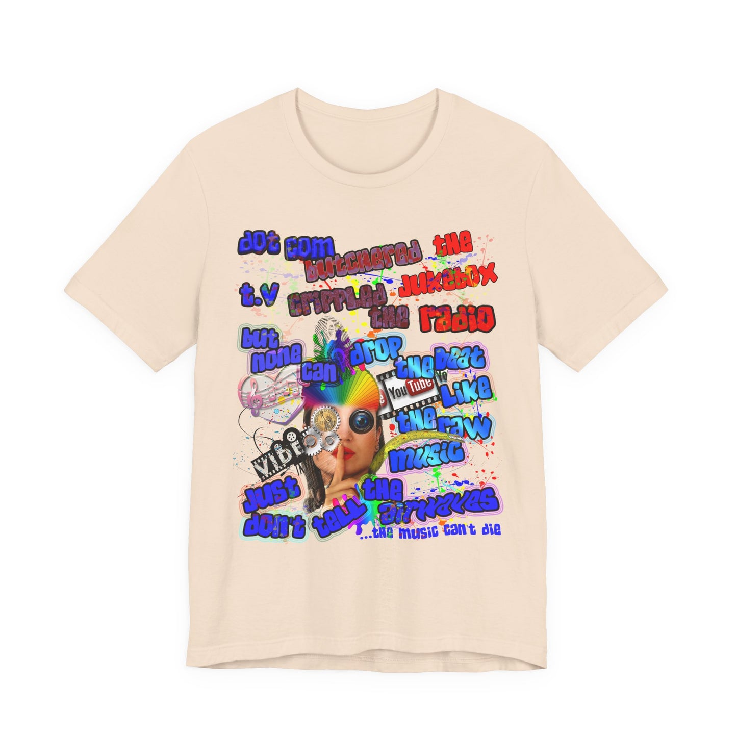 drop the beat - Unisex Jersey Short Sleeve Tee