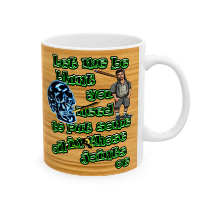 og - White Mug (butterscotch wood finish)