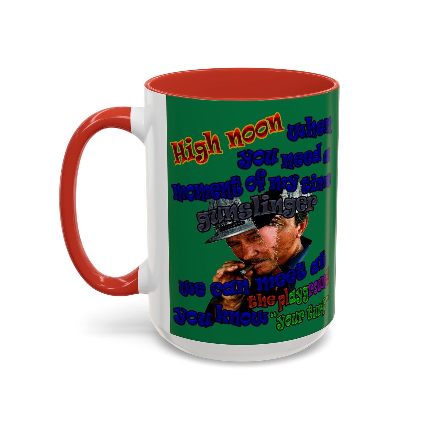 high noon - Accent Mug (dark green)