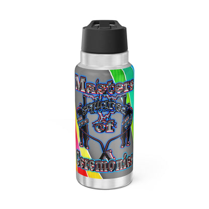 em cee squared - Gator Tumbler, 32oz (rainbow split)
