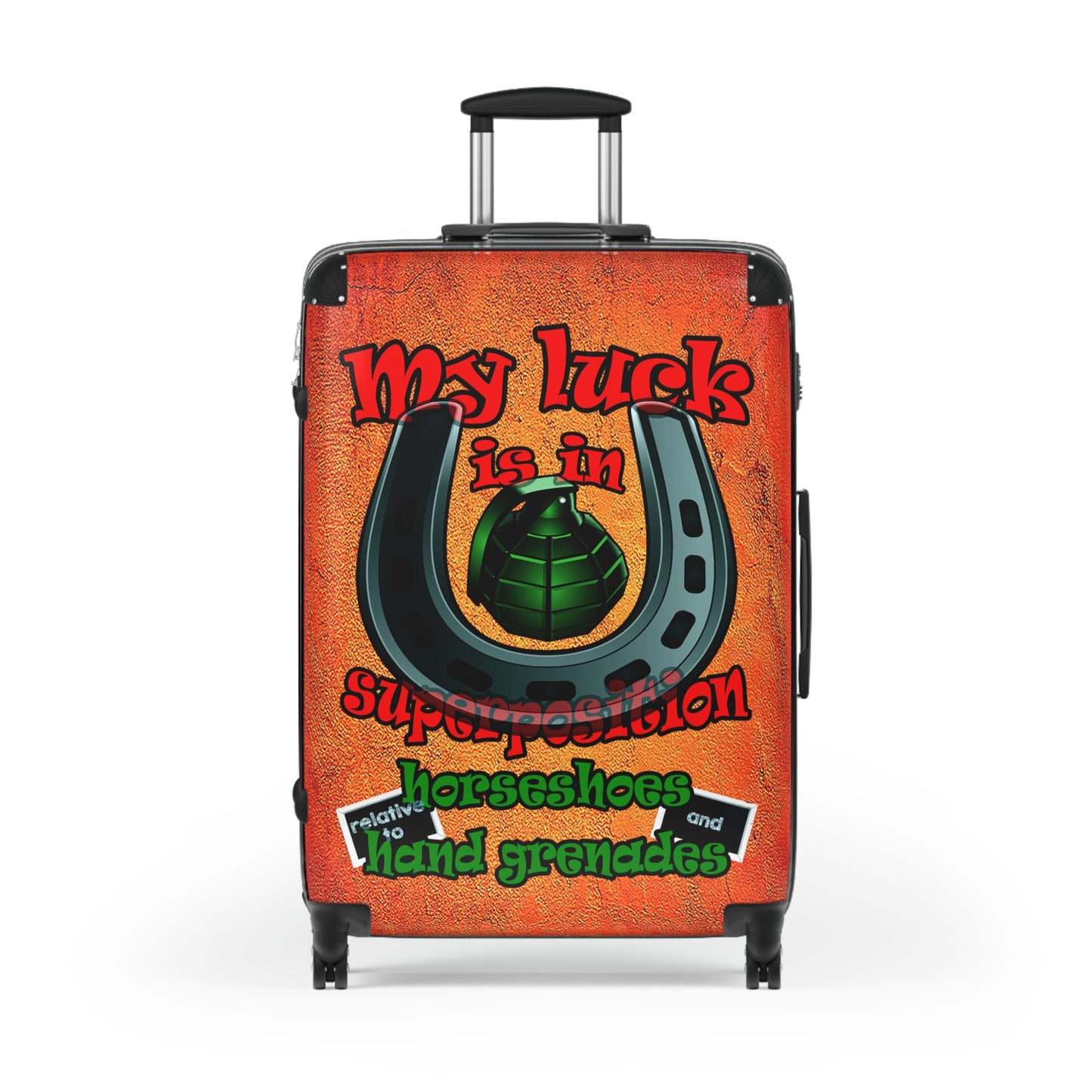 my luck - Suitcase (burnt orange)