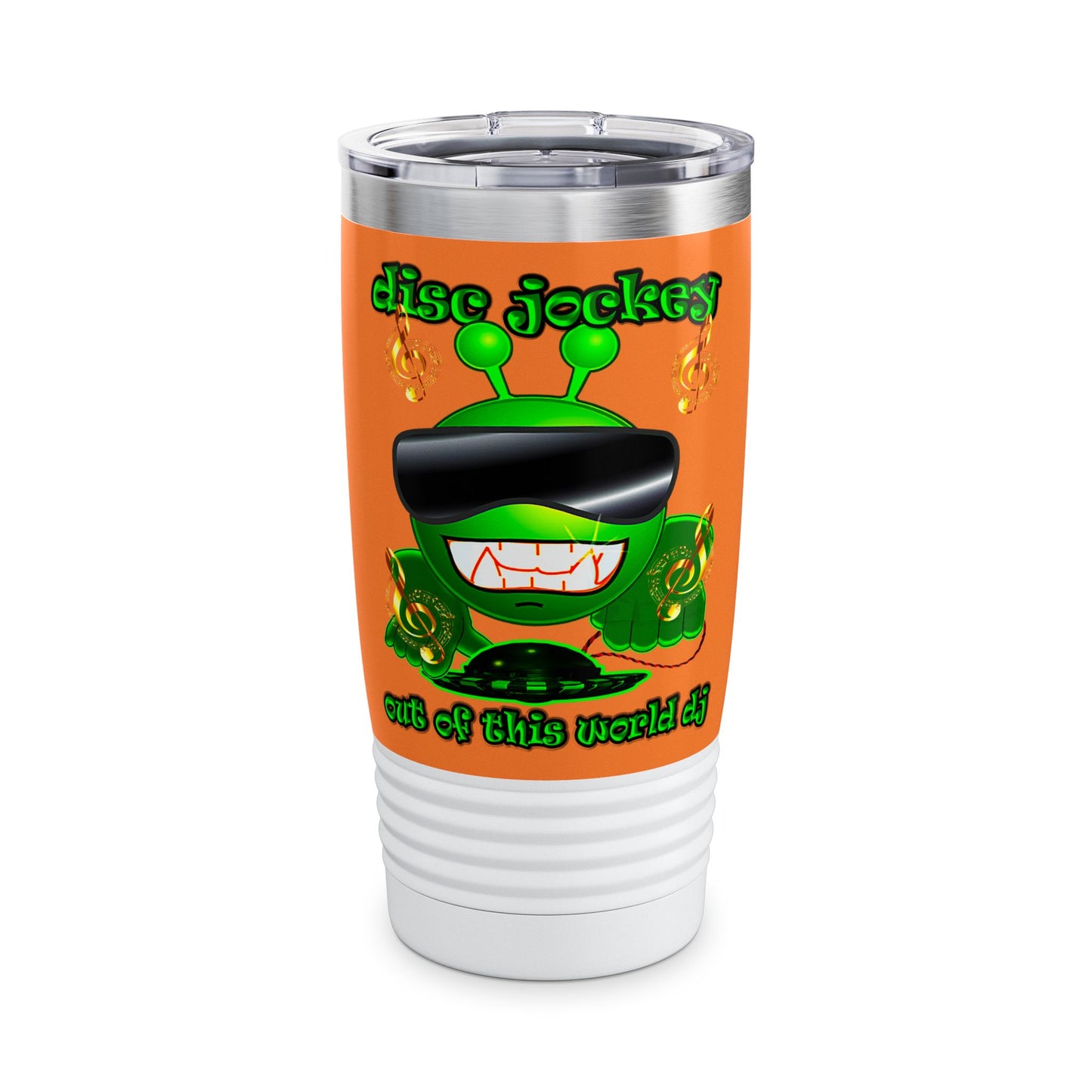disc jockey - Ringneck Tumbler, 20oz (crusta)