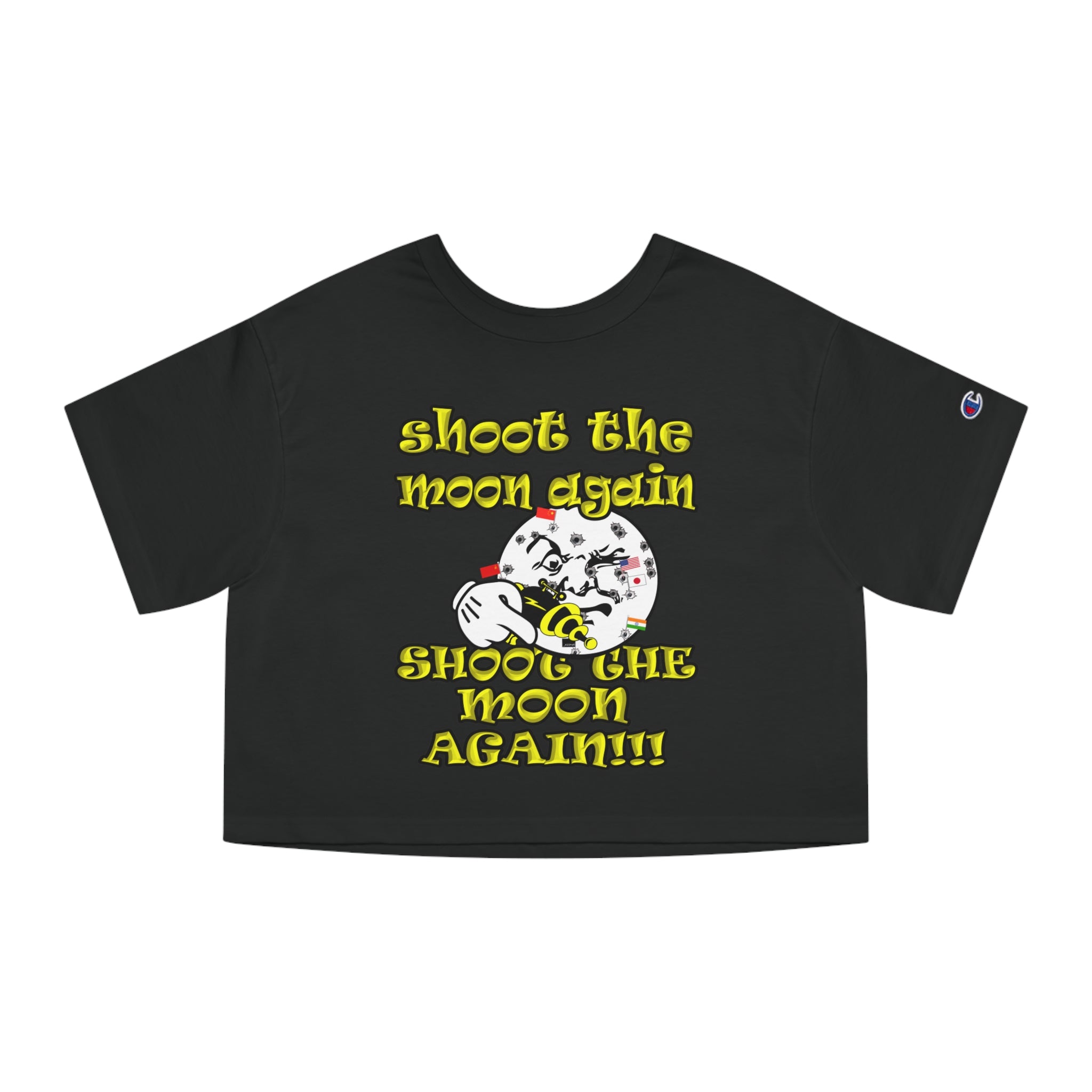 shoot the moon again - Champion Women's Heritage Cropped T-Shirt