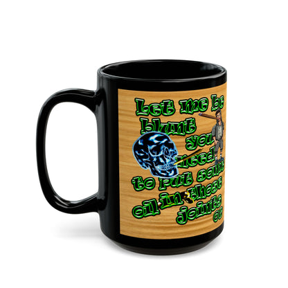 og - Black Mug (butterscotch wood finish)