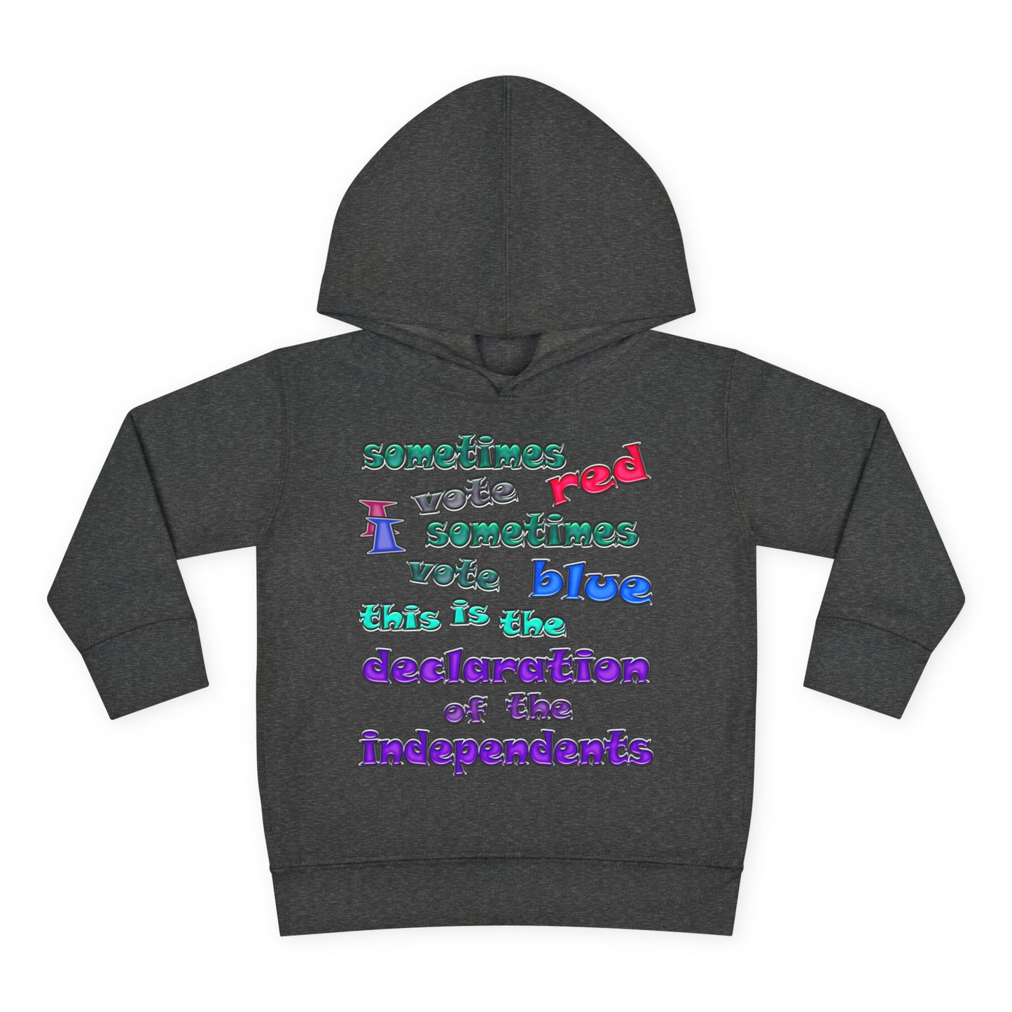 declaration of the independents - Toddler Pullover Fleece Hoodie