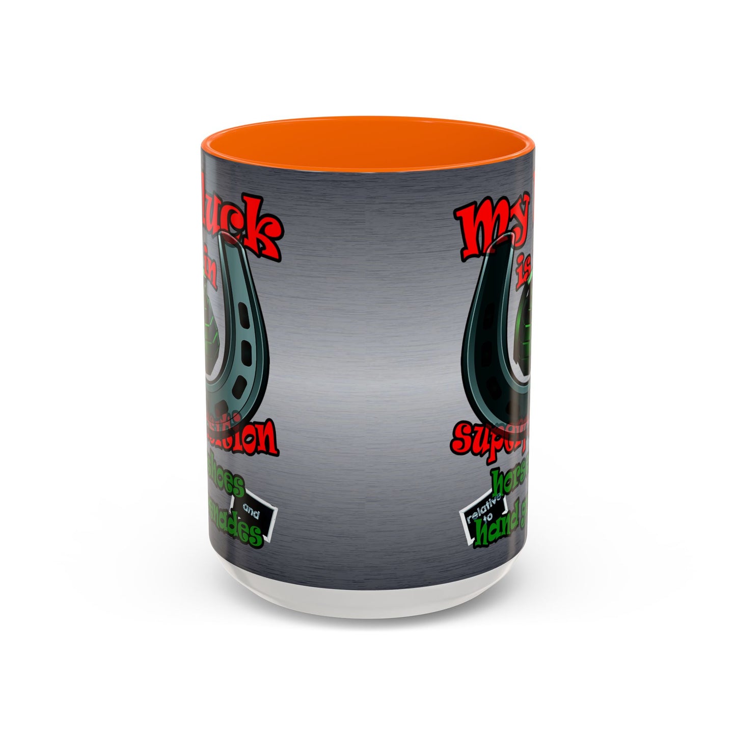 my luck - Accent Mug (brushed nickel)