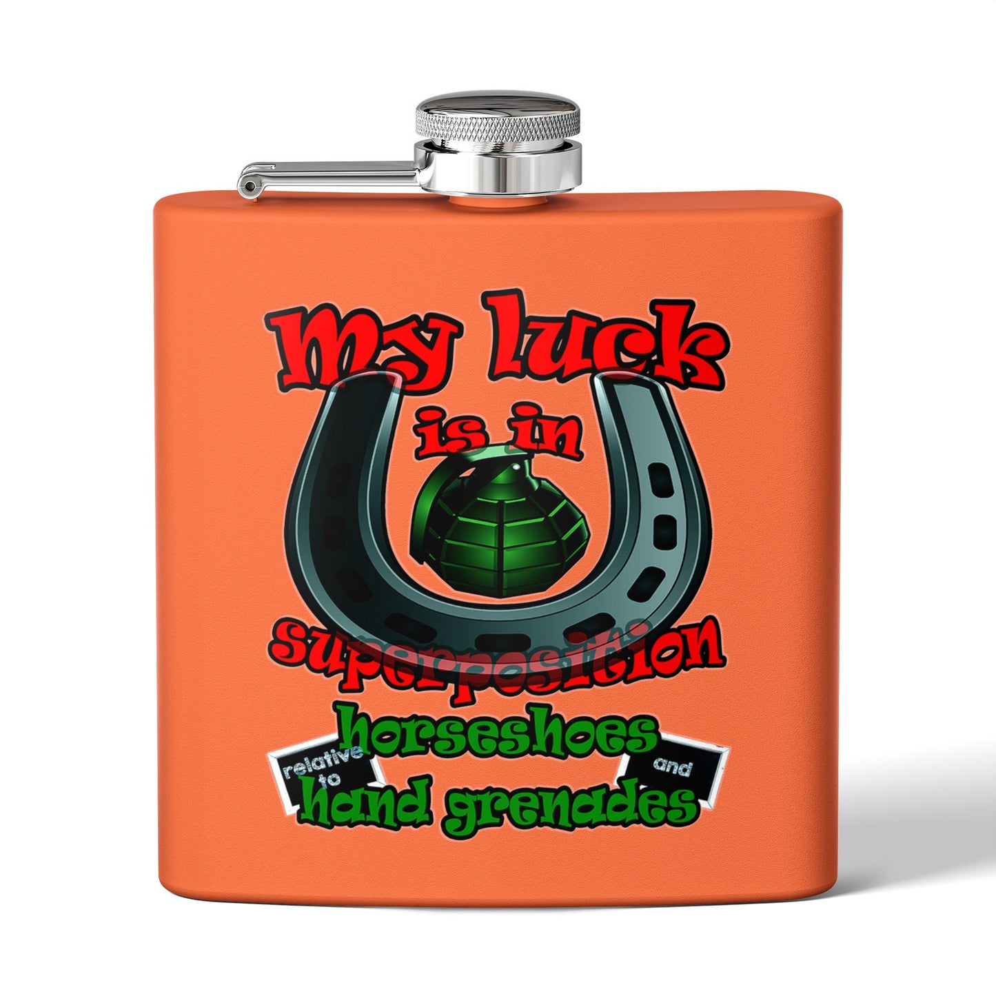 my luck - Stainless Steel Flask