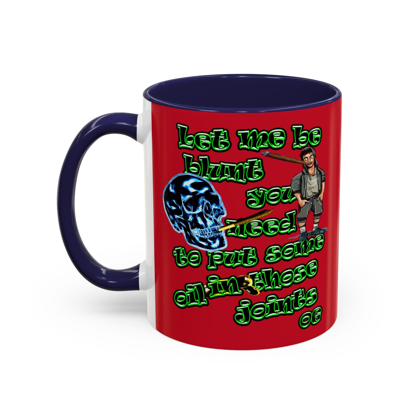 og - Accent Mug (dark red)