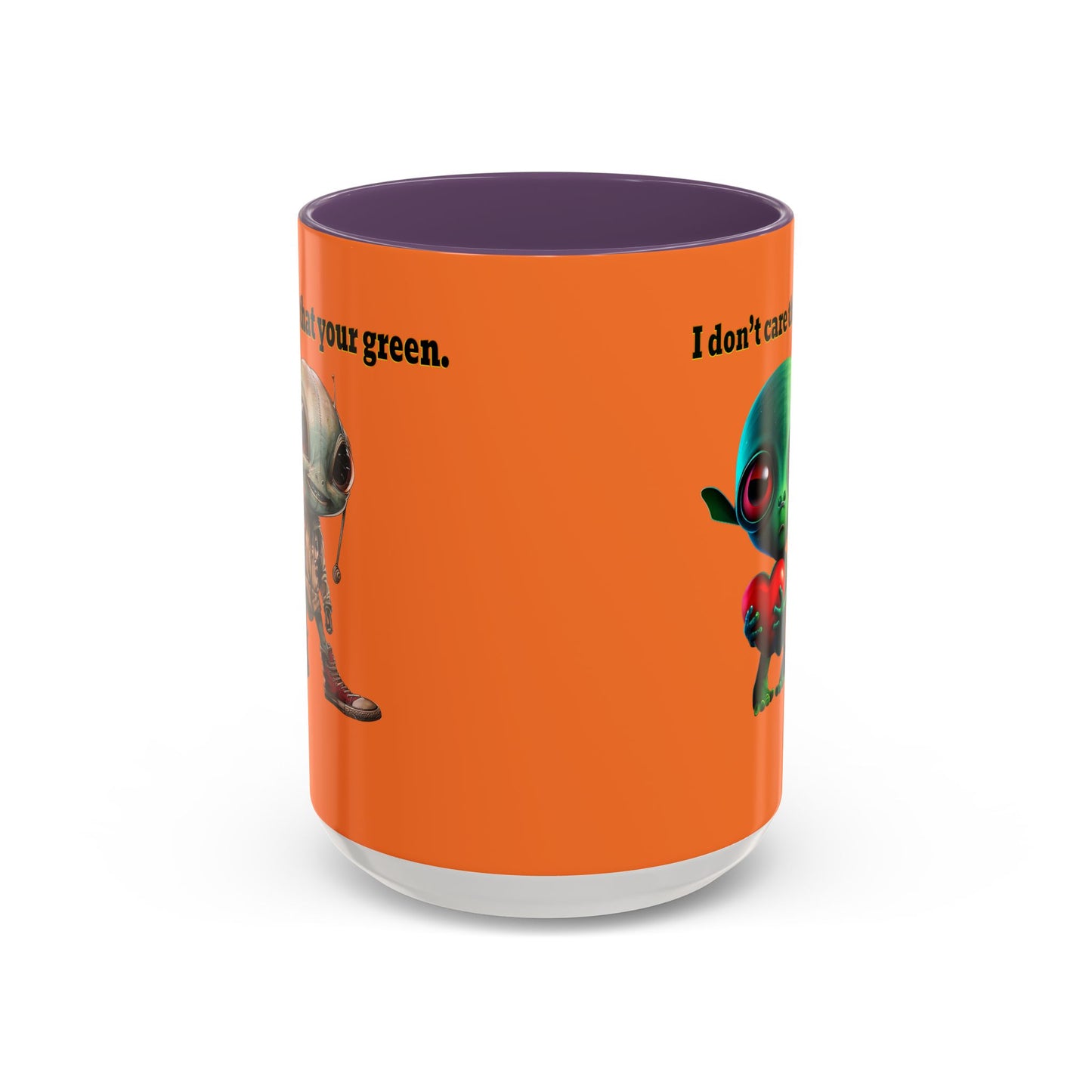 I don't care that your grey - Accent Mug (crusta)