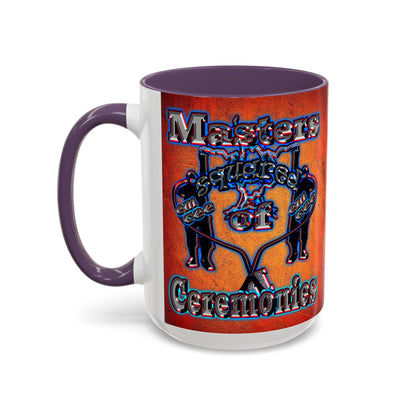 em cee squared - Accent Mug (burnt orange)