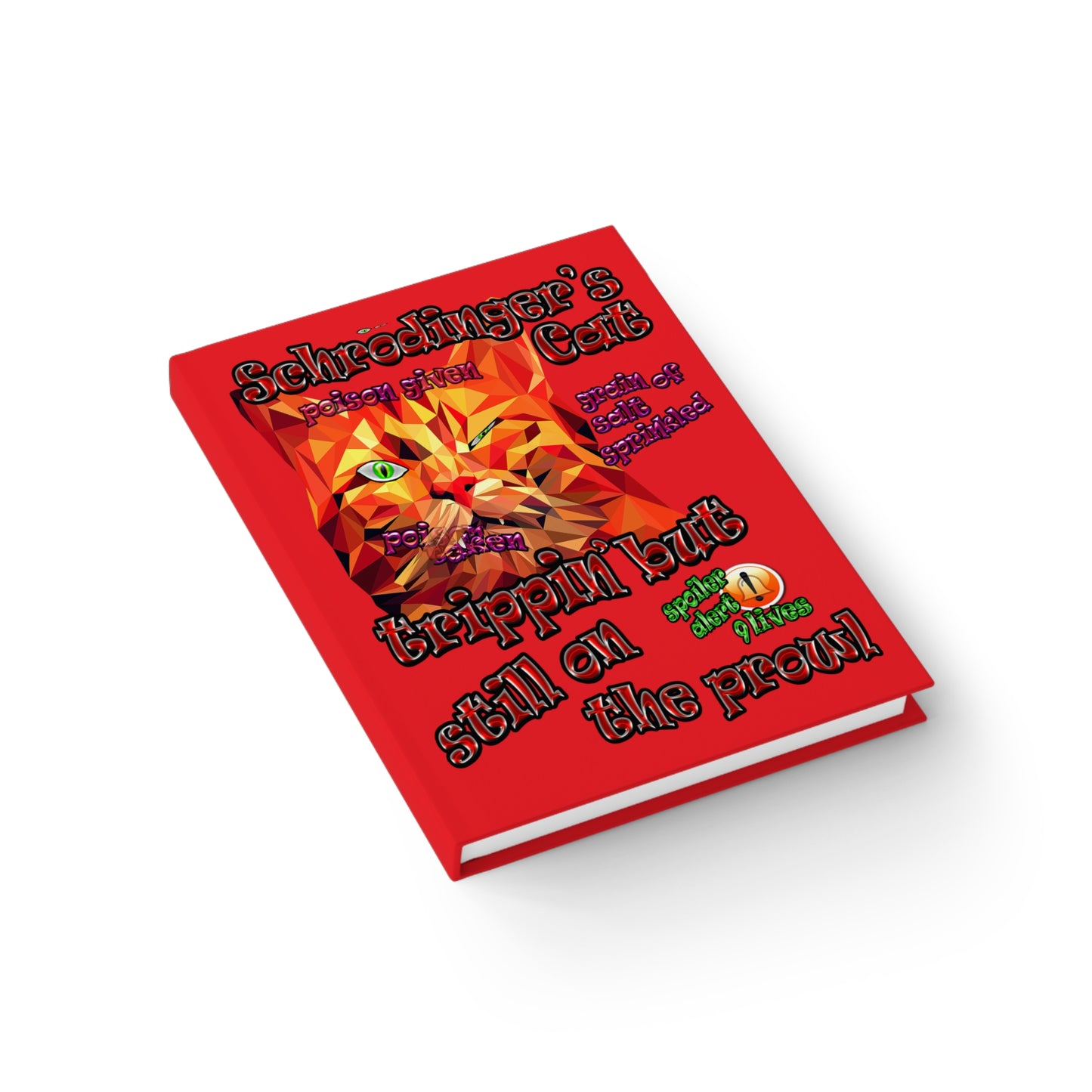 schrodinger's cat - journal-blank (red)