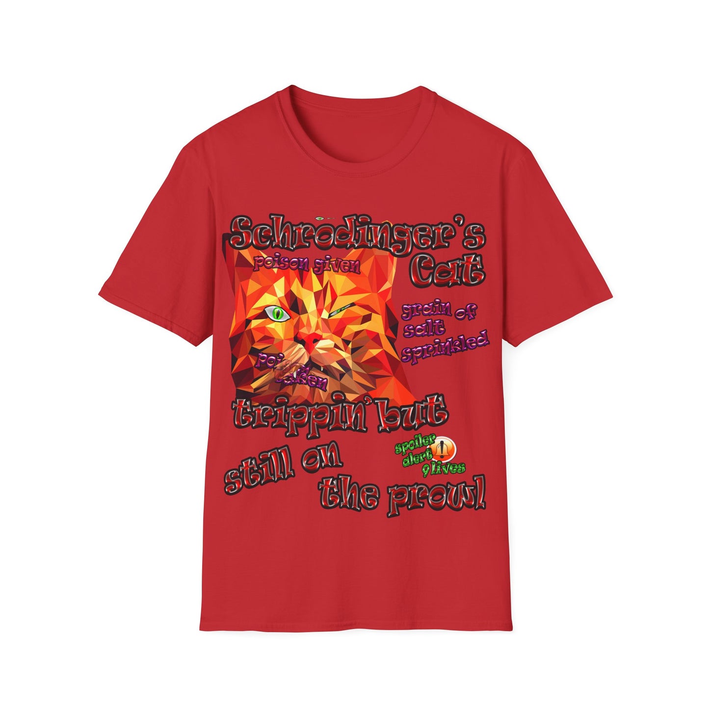 schrodinger's cat - Unisex Softstyle T-Shirt