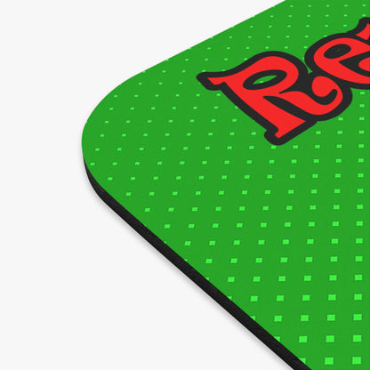 donkeys and elephants - Mouse Pad (Rectangle) (logo green)