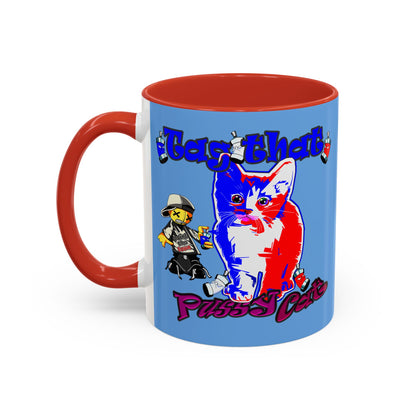 tag that - Accent Mug (light blue)