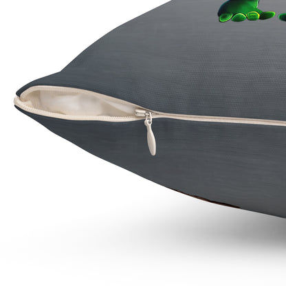 I don't care that your grey - Spun Polyester Square Pillow - (grey-light grey)