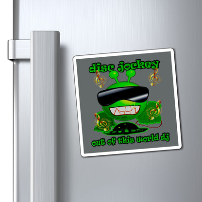disc jockey - Magnets - (dark grey)