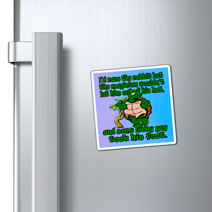 turtle race - Magnets - (light blue-purple wave)