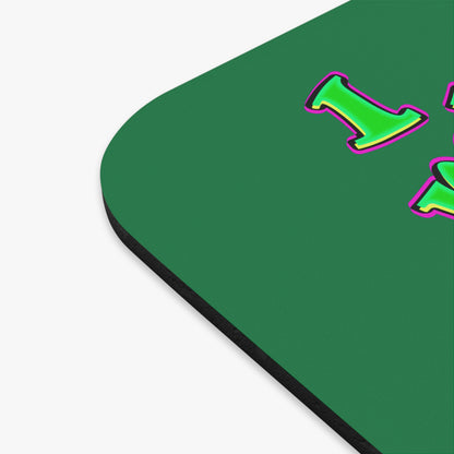 noticed you noticing - Mouse Pad (Rectangle) (dark green)