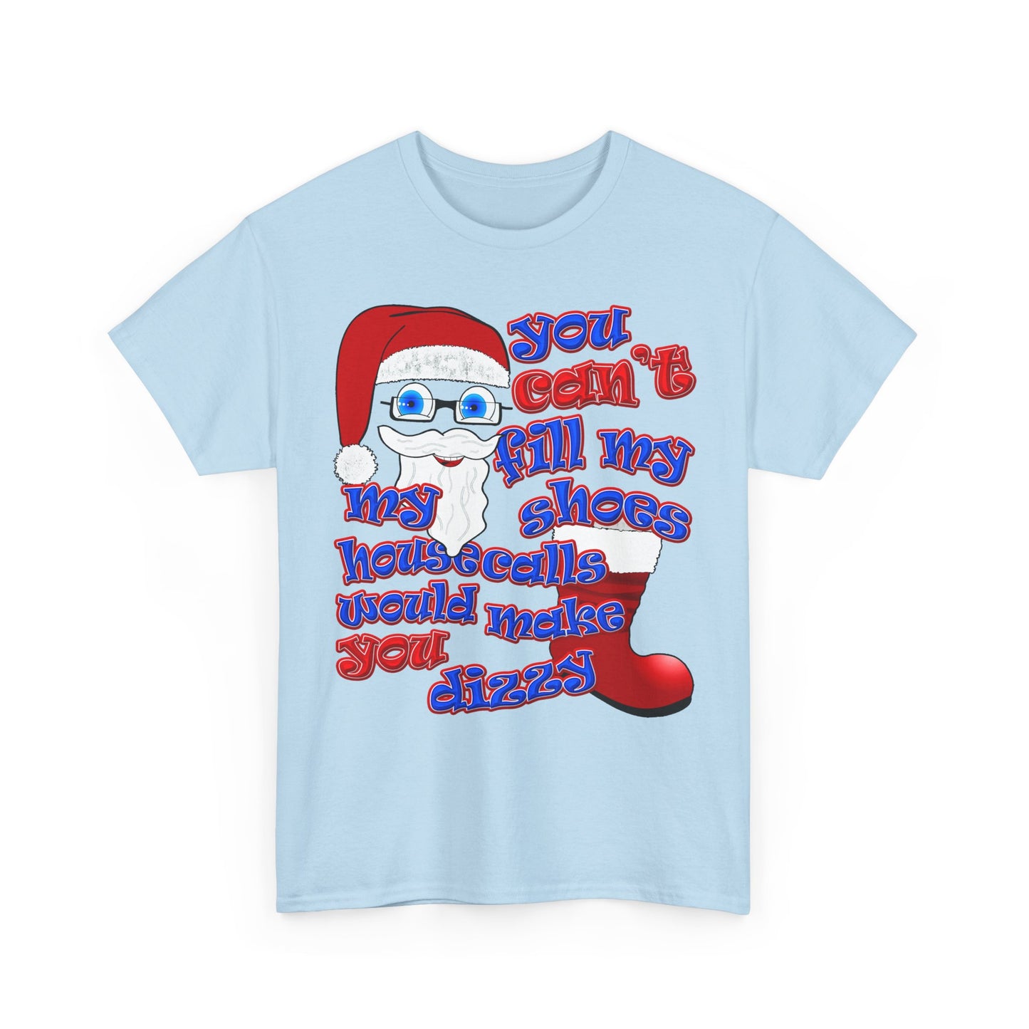 santa's shoes - Unisex Heavy Cotton Tee