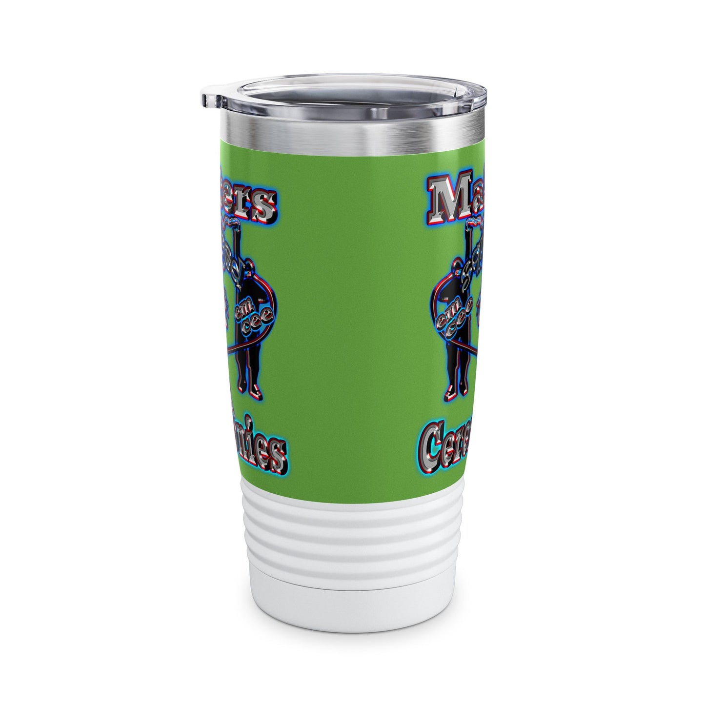em cee squared - Ringneck Tumbler, 20oz (green)