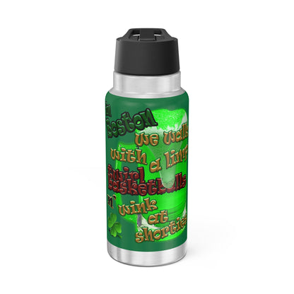 celtics logo - Gator Tumbler, 32oz (dark green)